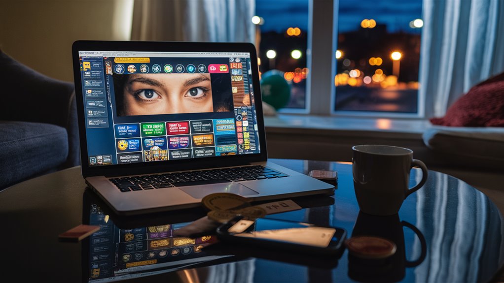 social connections through web